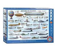 Puzzle Eurographics - Histoire De L'aviation, 1000 Pièces