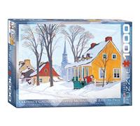 Puzzle EuroGraphics Hiver Baie-Saint-Paul de Clarence Gagnon, 1000 pi ces