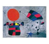 Joan Miro - Le Sourire Aux Ailes Flamboyantes - Puzzle 1000 Pièces