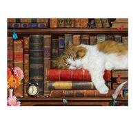 Puzzle Eurographics - La sieste du chat, 500 pièces XXL multicolore G