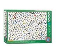 Eurographics Puzzle Le Monde des Oiseaux par David Sibley 1000 pièces multicolore 9+