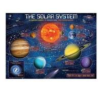 Puzzle Eurographics - Le système solaire illustré, 500 pièces XXL multicolore G