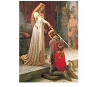 Puzzle Eurographics - Leighton Edmund Blair : Le Ritterschlag, 1000 pièces multicolore G