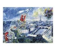 Puzzle Eurographics - Marc Chagall : Le Bouquet de Paris, 1000 pièces multicolore G