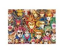 Puzzle Eurographics - Masques du Carnaval de Venise, 1000 pièces multicolore G