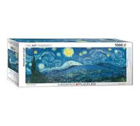 Puzzle Eurographics Nuit Étoilée - Panorama De Vincent Van Gogh - 1000 Pièces
