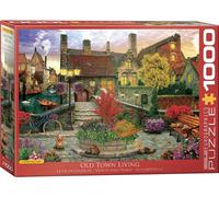 Puzzle Eurographics Old Town Living - Dominic Davison - 1000 Pièces