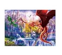 Puzzle Eurographics - Royaume du Dragon, 500 pièces XXL multicolore G