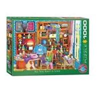 Puzzle Eurographics - Tout ce que vous tricotez, c'est l'amour, 1000 pièces multicolore G