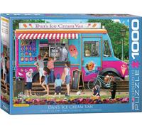 Puzzle Eurographics Van De La Crème Glacée De Dan - Paul Normand - 1000 Pièces