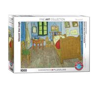 Puzzle Eurographics - Vincent Van Gogh : La Chambre De Van Gogh, 1000 Pièces
