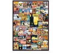 Puzzle Eurographics - Voyage autour du monde - Affiches vintage, 1000 pièces multicolore G