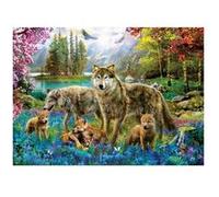 Puzzle Eurographics - Wolf Lake Fantasy, 500 pièces XXL multicolore G
