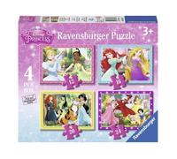 Ravensburger - Puzzle Disney Princesses - Puzzle Enfant - 4 Puzzles dans 1 boîte - 07397