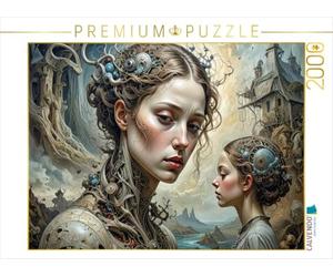 Puzzle · Expérience: « Chaque équipe raconte Une Histoire Que Nous Avons | écrite ensemble · Dans l'univers des mondes imaginaires · 2000 pièces · Format assemblé 90 × 67 cm · CALVENDO Puzzle