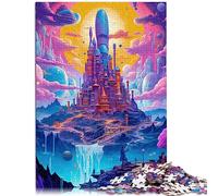 Puzzle Extraterrestre Spatial Fantastique, 1000 pièces, Puzzle en Bois, décoration de la Maison, 50x75cm, pour Adulte