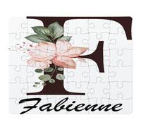 Puzzle Fabienne | 30 Pièces 24 × 19 cm Carton Brillant 2 mm | Message à Reconstituer Annonce Surprise | Cadeau Anniversaire Noël