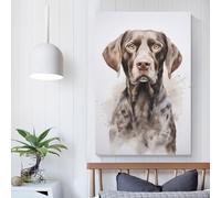 Puzzle Fable Chien Golden Retriever, Amusant en Famille, en Carton 100% recyclé, pour Enfants et Adultes à partir de 12 Ans, Cadeaux d'halloween, 1000 pièces (75 x 50 cm)