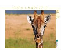 Puzzle · Face à Face avec la Girafe | 2000 pièces · Format assemblé 90 × 67 cm · CALVENDO Puzzle