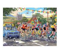 Jumbo Puzzle adulte Falcon - The Bike Race (héritage britannique) - 1000 pièces, carton 100% recyclé