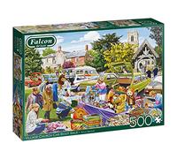 Puzzle Falcon - Village Church Car Boot Sale - 500 pcs