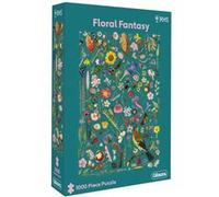 Gibsons Puzzle Floral Fantasy – 1 000 pièces – 68 x 49 cm