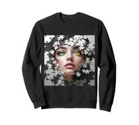 Puzzle Fantaisie Visage de Fille Sweatshirt