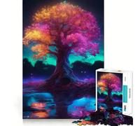 Puzzle fantaisiste et onirique de 1000 pièces pour Adolescents stimule l’Esprit,Amusant,sans Espace,Assemblage Parfait,Loisirs captivants pour des Moments de détente à la Maison (50x75cm)