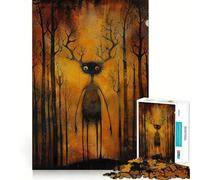 Puzzle fantaisiste Woodlander 1000 pièces pour Adolescents Stimule l'esprit Ajustement Parfait Loisirs captivants pour des Moments de détente à la Maison (50x75cm)