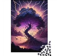 Puzzle Fantastique Arbre de Vie, Jeu éducatif, Puzzle en Carton de qualité supérieure pour Adultes et Enfants, Cadeau de Noël, 1000 pièces (38 x 26 cm)