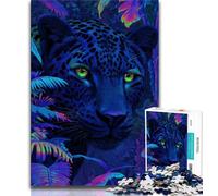 Puzzle Fantastique Black Panther 1000 pièces pour Adultes, Jeu Familial Anti-Stress, défi Difficile, Superbes Cadeaux et Jouets (75x50cm)