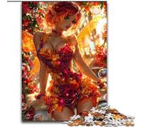 Puzzle Fantasy Dark Girl 1000 pièces pour Adultes et Adolescents, défi d'intelligence cérébrale, Jouets addictifs, Cadeaux d'anniversaire pour Les 14 Ans et Plus, 50x75cm