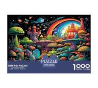 Puzzle Fantasy Fairy Tale Château 1000 Pieces pour Adultes,Créature onirique Un Jeu De Dexérité Très Difficile Puzzle Jeu Éducatif l'art De La Décoration Moderne 38x26cm/1000pcs