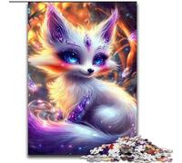Puzzle Fantasy Fox pour Adolescents 1000 pièces, Jouet de Divertissement Familial idéal comme Cadeau pour Toute la Famille (26x38cm)