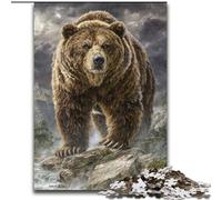 Puzzle Fantasy Grizzlies 1000 pièces pour Adultes et Adolescents, pour Un séjour de détente et Un Moment de Partage (50x75cm)