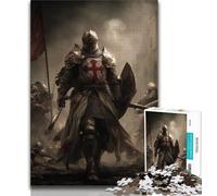 Puzzle Fantasy Knight 1000 pièces pour Adultes, pour Un séjour de détente Chaque pièce est Unique - Jeu Familial Stimulant (38x26cm)