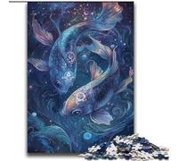 Puzzle Fantasy Koi 2000 pièces pour Adultes et Adolescents, adapté aux 14 Ans et Plus Un Plaisir en Famille idéal comme Cadeau pour Toute la Famille (70x100cm)