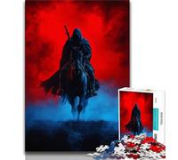 Puzzle Fantasy Ninja Knight 1000 pièces pour Adolescents et Adultes, Anti-Stress, Difficile, décoration d'intérieur et Cadeaux Uniques (50x75cm)