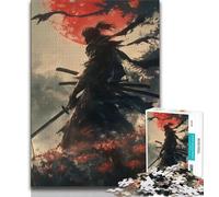 Puzzle Fantasy Ninja Warrior 1000 pièces pour Adultes et Adolescents, Aide Le Cerveau à exercer des Jouets addictifs pour cultiver la Patience Une œuvre d'art (38x26cm)