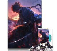 Puzzle Fantasy Ninja Warrior 1000 pièces pour Adultes et Adolescents, Chaque pièce est Unique - Jeu Familial Stimulant et Amusant (38x26cm)