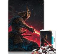 Puzzle Fantasy Ninja Warrior 1000 pièces pour Adultes et Adolescents, Jeux éducatifs, décoration d'intérieur, à Offrir en Cadeau à Toute la Famille (75x50cm)