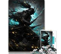 Puzzle Fantasy Ninja Warrior pour Adultes, 1 000 pièces, Jouet éducatif et éducatif, idéal comme Cadeau pour Toute la Famille, 50x75cm