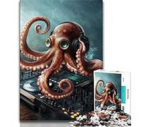 Puzzle Fantasy Octopus 1000 pièces pour Adolescents, idéal comme Cadeau pour Toute la Famille (38x26cm)