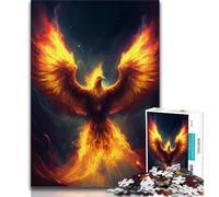 Puzzle Fantasy Phoenix 1000 pièces pour Adolescents, Cadeau, Anti-Stress, défi Difficile, renforce l'amour Entre Couples 50x75cm