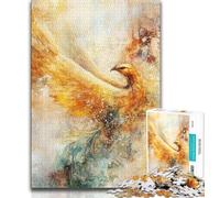 Puzzle Fantasy Phoenix 1000 pièces pour Adultes et Adolescents, Jouet éducatif et éducatif, idéal comme Cadeau pour Toute la Famille 38x26cm
