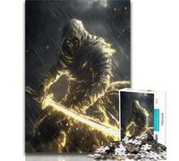 Puzzle Fantasy Samurai Ninja 1000 pièces pour Adultes et Adolescents, Anti-Stress, défi Difficile, décoration d'intérieur Unique et Cadeaux (75x50cm)