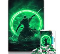 Puzzle Fantasy Samurai Ninja 1000 pièces pour Adultes et Adolescents, Jeux Amusants Chaque pièce est Unique - Jeu Familial Stimulant (38x26cm)