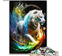 Puzzle Fantasy Tiger 1000 pièces pour Adultes et Adolescents, Anti-Stress, Vacances à la Maison, Interaction Parent-Enfant (50x75cm)