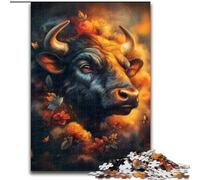 Puzzle Fantasy Yak pour Adultes, 1000 pièces, à partir de 14 Ans, décoration d'intérieur, Jeux de Famille, Cadeaux de Noël et d'anniversaire (26x38cm)