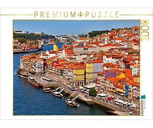 Puzzle · Farbige Altstadt Architektur | Typische Ansicht der Zona Ribera · 1000 pièces · Format assemblé 64 × 48 cm · CALVENDO Puzzle